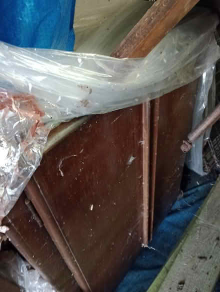 Photo of free NEEDS CLEANING Wood side-cupboard (Harton, NE34) #2