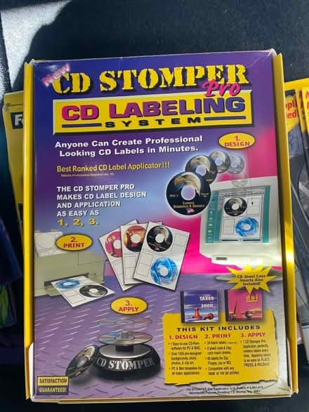 Photo of free CD labelling system & labels (West Catonsville) #1