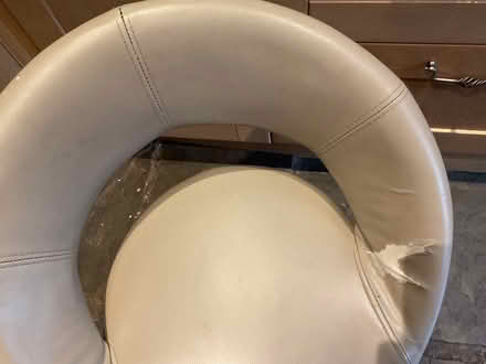 Photo of free 4 slightly tatty rotating adjustable bar stools (Disley SK12) #1