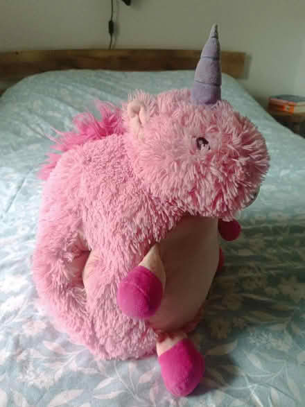 Photo of free Pink Unicorn plushie/hand warmer (Hanwell W7) #3