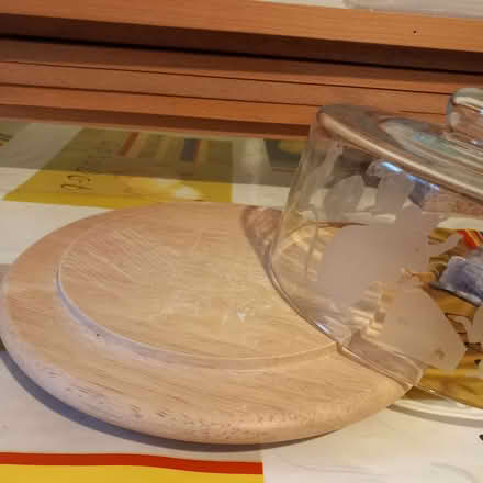 Photo of free Glass cheese board (Pembury TN2) #2
