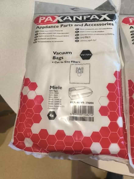 Photo of free Miele compatible hoover bags (North Lancing BN15) #1