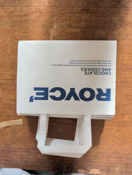 Photo of free Hessian bag, with further Royce brand packaging (Prince William Court CB4) #2