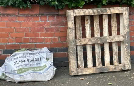 Photo of free Wood/pallet and plastic bag (Didsbury M20) #1