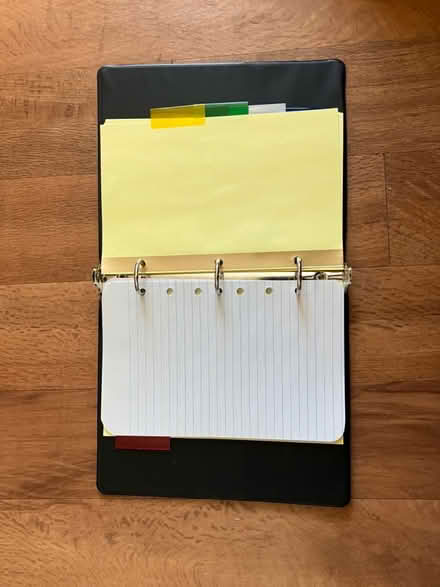 Photo of free 3 ring notebook (Derwood) #2