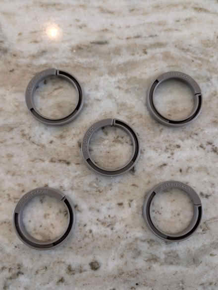 Photo of free Shower curtain rings (Columbia, Clemens Crossing) #1