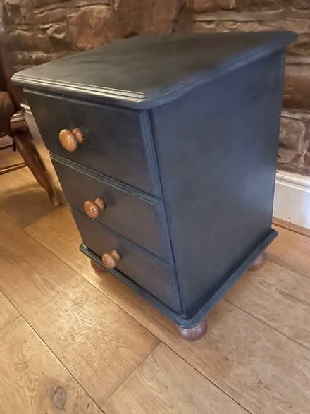 Photo of free 3 drawer bedside chest (Scotby CA4) #2