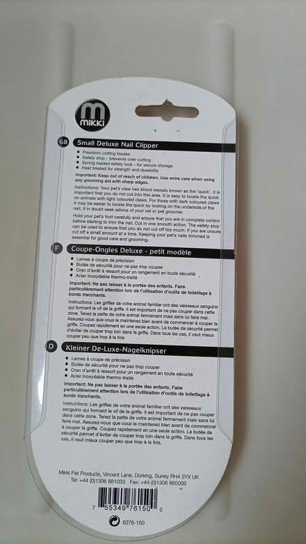 Photo of free Neil clipper for small pets (Cardiff City Centre, CF10) #2