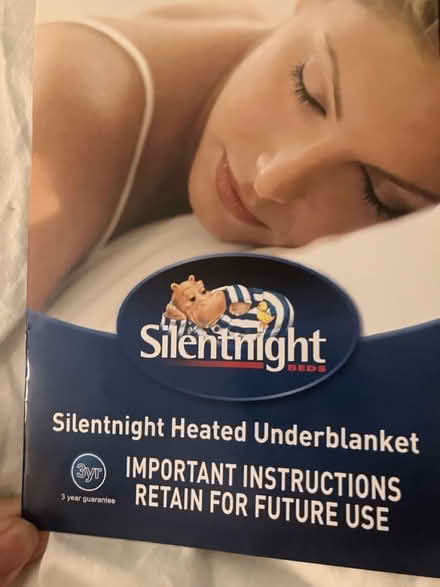 Photo of free Heated underblanket (single bed) (Waddon) #2
