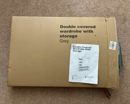 Photo of free Double covered wardrobe (Hitchin SG4 7SN) #2
