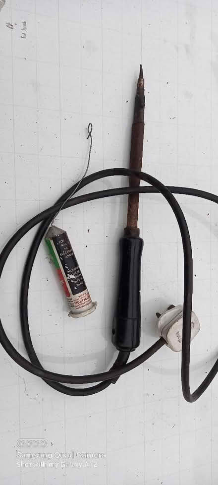 Photo of free Soldering iron old (Shepshed LE12) #1