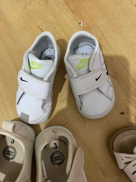 Photo of free Toddler shoes and one baby shoes (Newport Pagnell MK16) #2