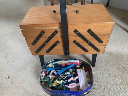 Photo of free Sewing box (Faversham ME13) #2