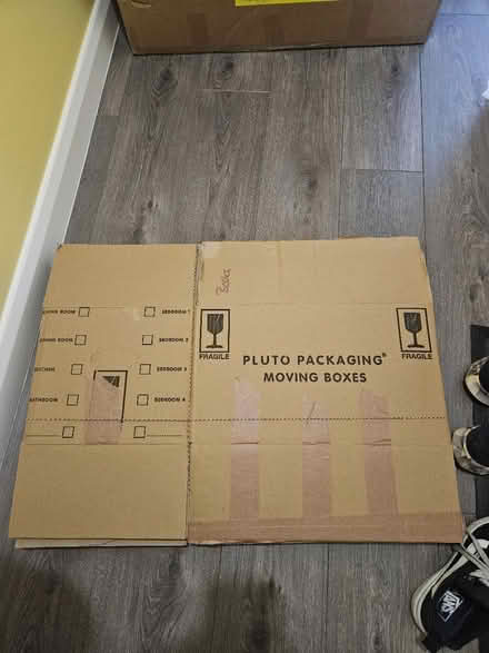 Photo of free Cardboard moving boxes (E17) #4