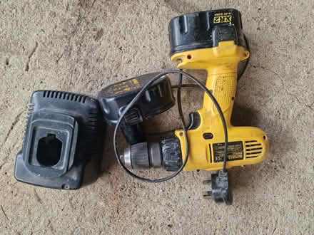 Photo of free battery drill (Yellow) (Lye Valley OX4) #1