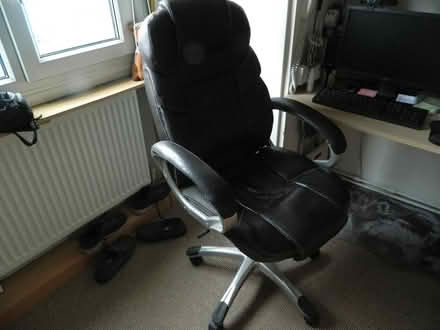 Photo of free brown office chair (taunton) #1