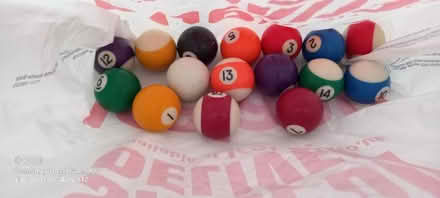 Photo of free Snooker balls (Shepshed LE12) #1