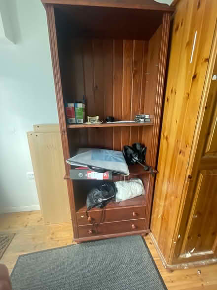 Photo of free Dark brown cupboard (Douglas cork) #1