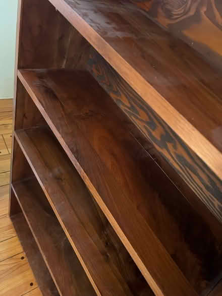 Photo of free 5’ tall solid wood bookshelf (La Cañada) #4