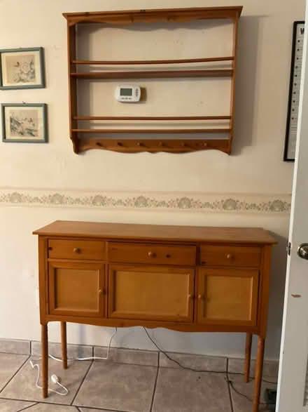 Photo of free Plate rack and buffet (Cooper City) #1