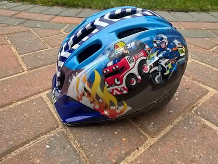 Photo of free Kids helmet - blue - police theme (Kings Hill, ME19) #1