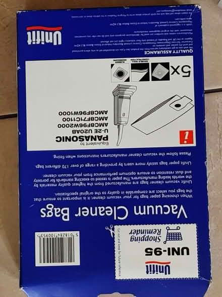 Photo of free Vacuum Cleaner Bags (Warsash SO31) #2