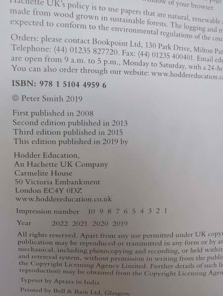 Photo of free Pearson Edexcel A Level Economics textbook (South Tonbridge TN9) #2