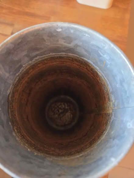 Photo of free Pretty Metal Vase (Lightwood ST3) #2