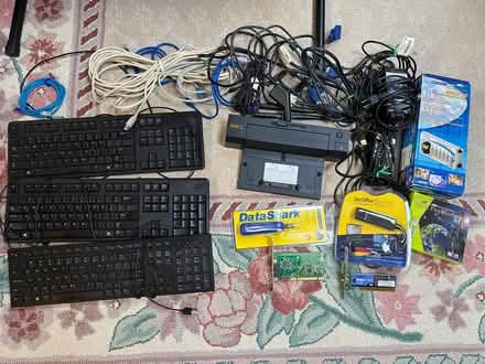 Photo of free Computer and electronics parts (Saratoga - Hwy 9) #1