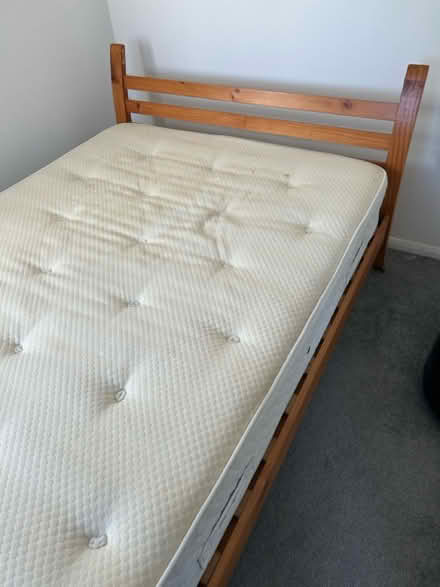 Photo of free Bed frame and Mattress (E17 6EE) #1