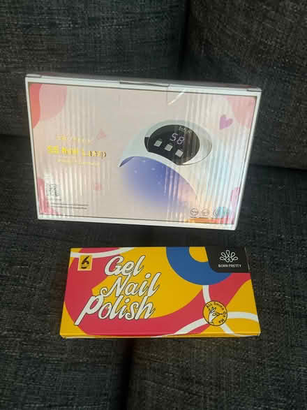 Photo of free Gel nail Polish and lamp (Cambusbarron FK7) #1