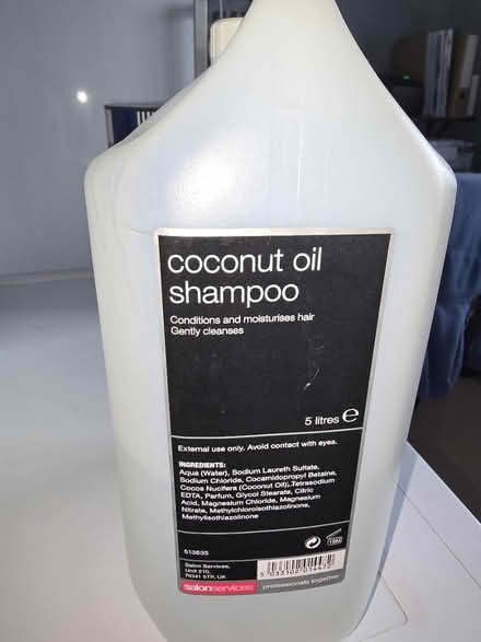 Photo of free Coconut oil shampoo 5 litres (Poplars SG2) #1