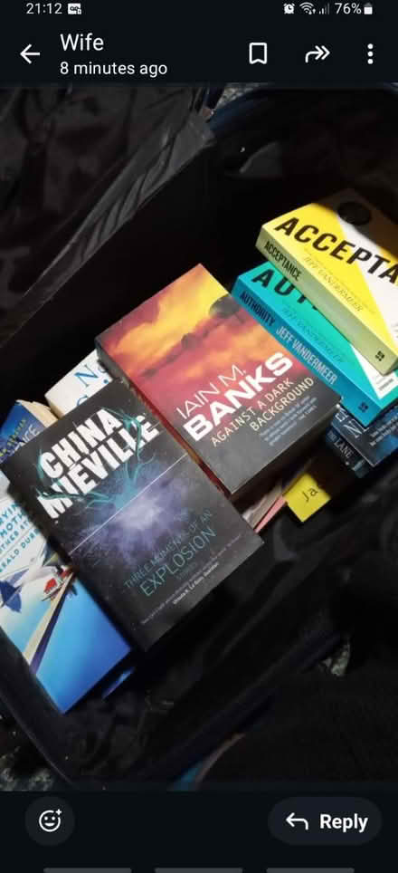 Photo of free Suitcase of books (Shepshed LE12) #1