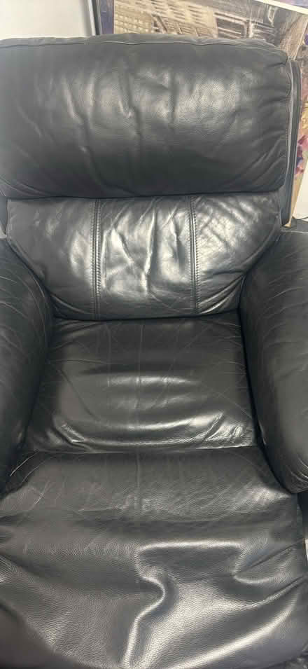 Photo of free Leather electric recliner (Stanway CO3) #3
