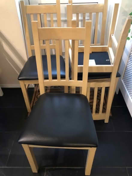 Photo of free 4 kitchen / dining chairs (Kendal) #2