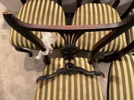 Photo of free Edwardian chairs for upholstery project (Oxenholme LA9) #2