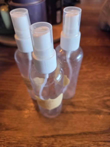 Photo of free 3 x Plastic Spray Bottles (Lightwood ST3) #1