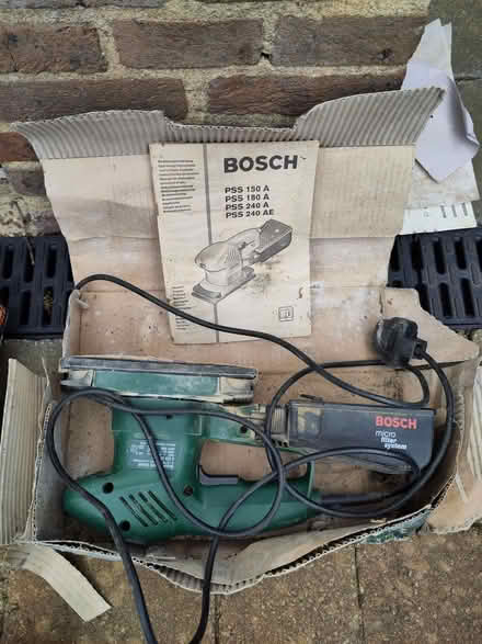 Photo of free Bosch orbital sander (Berkhamsted HP4) #1