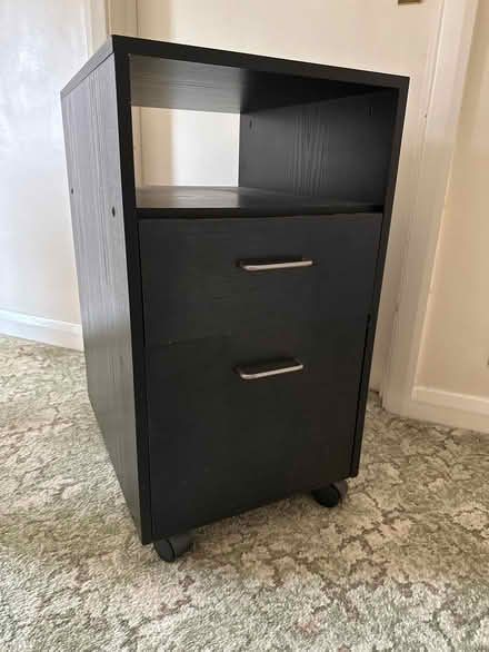 Photo of free Black ash effect filing unit (Bromham) #1