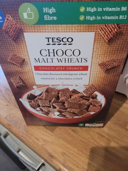 Photo of free Tesco choco malt wheats (OX15 bloxham) #1