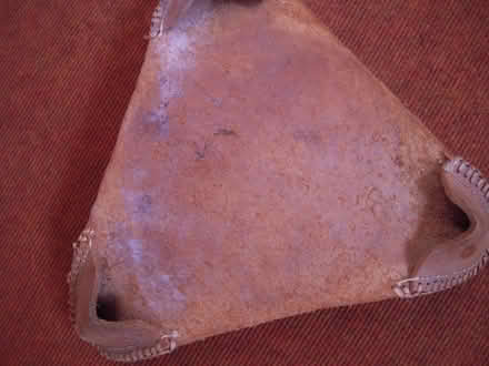 Photo of free Mexican leather topped stool (Maidenhead SL6) #4