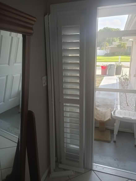 Photo of free sidelight plantation shutters (Largo near Ulmerton & Starkey) #1