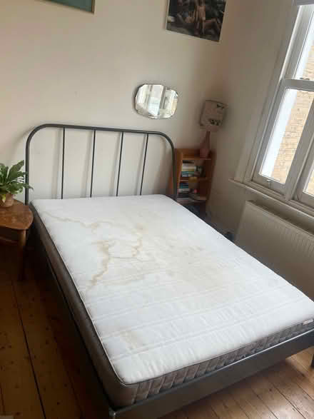 Photo of free IKEA double bed base & mattress (East Dulwich SE22) #2