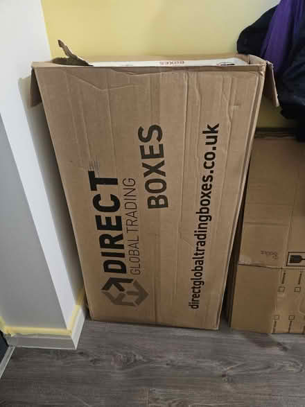Photo of free Cardboard moving boxes (E17) #3