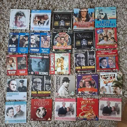 Photo of free 25 dvds as shown in the pictures (Woodley RG5) #1