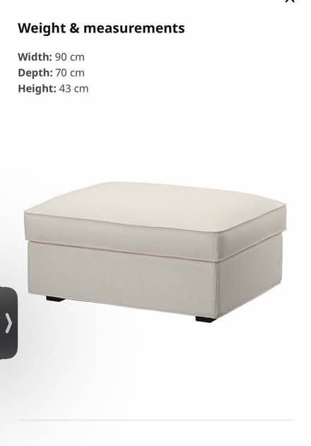 Photo of free IKEA foot stool (B113hj) #1