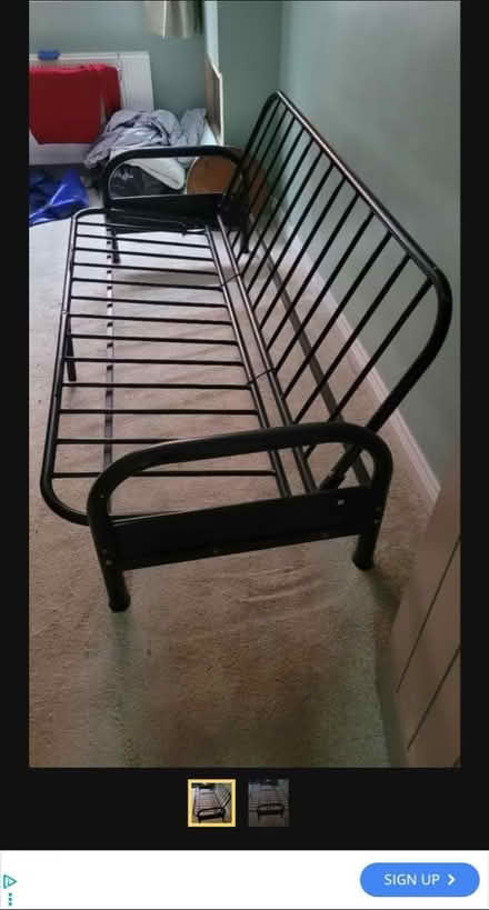 Photo of free Double sofa bed frame (no mattress) (Woodnook, Accrington BB5) #1