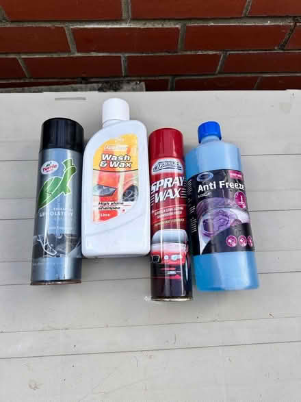 Photo of free Selection of car cleaning products (Colchester CO4) #1