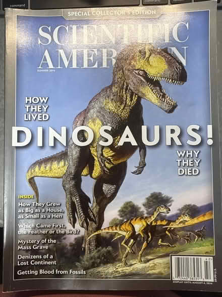Photo of free Dinosaurs magazine (Winchester on Arlington line) #1