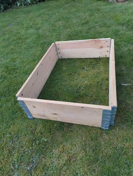 Photo of free Wooden planter frame (Central Letchworth) #1